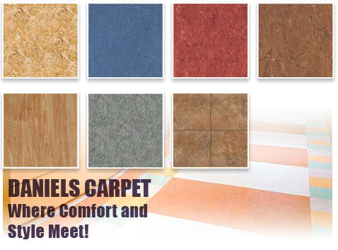  Huge selection of Linoleum at Daniel Carpet.