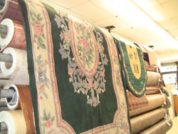 There is a huge variety of rugs and runners available at Daniel Carpet